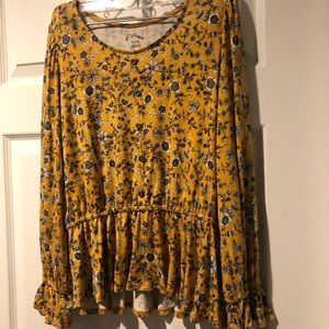Target Art Class girls XL long sleeve top